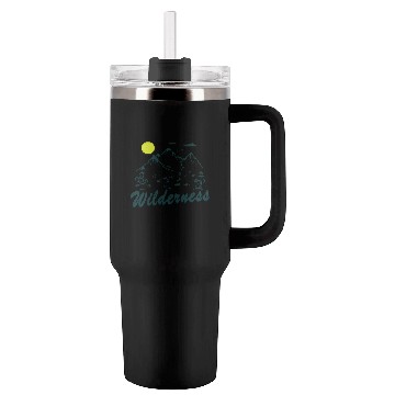 Discover Wilderness Hiking Nature Lover Tumblers 40 Oz With Handle