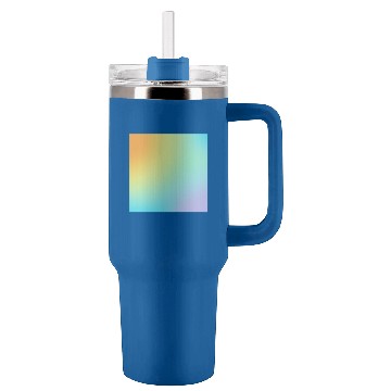 Discover Unique Pastel Rainbow Gradient Tumblers 40 oz With Handle
