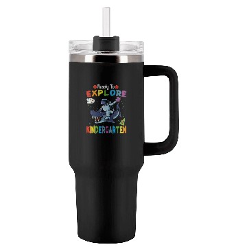 Discover Explore Kindergarten Back to School Astronomy Tumblers 40 Oz With Handle