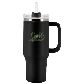 Discover GOLF IS LIFE Distressed Look Tumblers 40 Oz With Handle