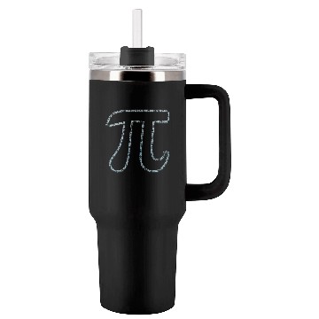 Discover Irrational Number Math Physics 3.14 Pi Tumblers 40 Oz With Handle