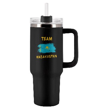 Discover Team Kazakhstan flags design Tumblers 40 Oz With Handle