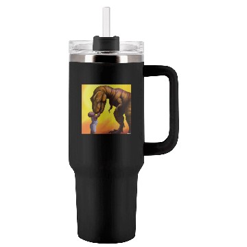 Discover Dino Love Tumblers 40 Oz With Handle