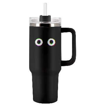 Discover Glitch Ghost Face Tumblers 40 Oz With Handle