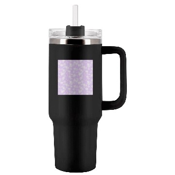 Discover Violet Snowflakes Pattern Tumblers 40 Oz With Handle