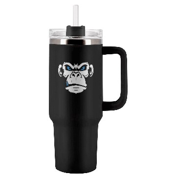 Discover Monkey Head Angry Monkey Face Tumblers 40 Oz With Handle