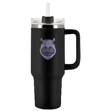 Discover Hippo Head Tumblers 40 Oz With Handle