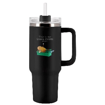 Discover Couch Potato Tumblers 40 Oz With Handle