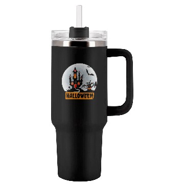 Discover Halloween night story series Tumblers 40 Oz With Handle
