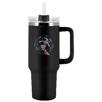 Discover Astronaut Surfing Tumblers 40 Oz With Handle