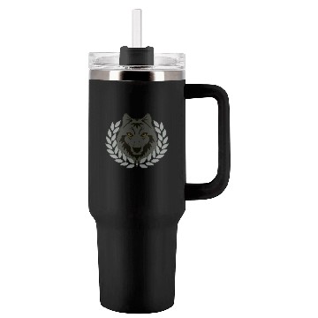 Discover alpha wolf Tumblers 40 Oz With Handle