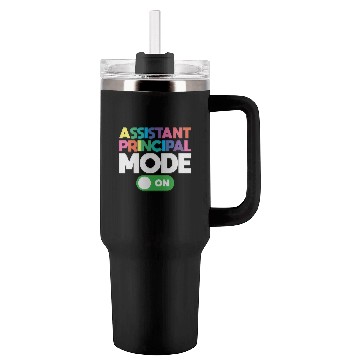 Discover Assistant Principal Tumblers 40 Oz With Handle