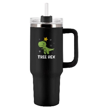 Discover T-Rex - Tree Rex fairy lights star snowflake Tumblers 40 Oz With Handle