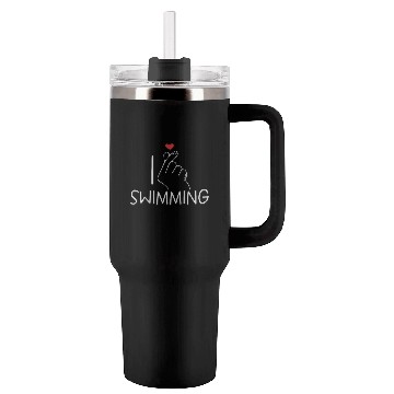 Discover I Love Swimming Swimmer Swim Tumblers 40 Oz With Handle