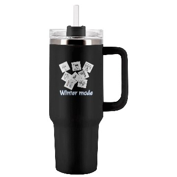 Discover Winter mode Tumblers 40 Oz With Handle