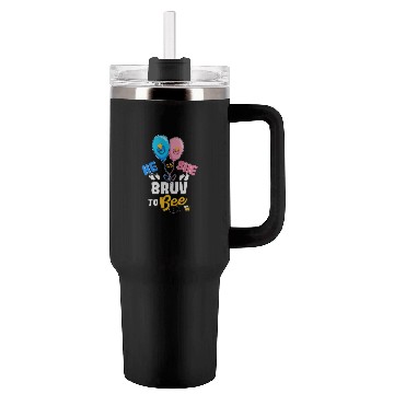 Discover He or She Bruv To Bee Best Brother Ever Big Bro Tumblers 40 Oz With Handle