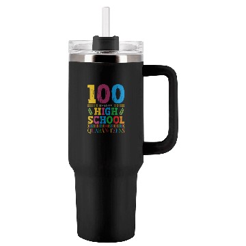 Discover 100 Days Of High School Quaran-teens Masked Tumblers 40 Oz With Handle