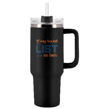 Discover My bucket LIST ice beer Tumblers 40 Oz With Handle