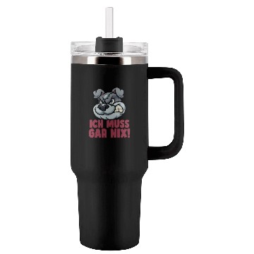 Discover I don't have to relax at all, Great Dane dog lover Tumblers 40 Oz With Handle