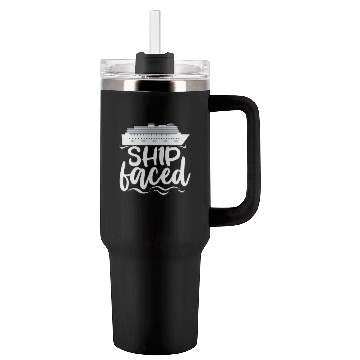 Discover Ship Faced, Cruise Ship Tumblers 40 Oz With Handle