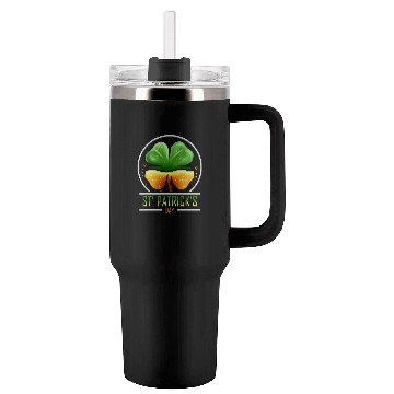 Discover Four Leaf Clover For St Patricks Day Tumblers 40 Oz With Handle