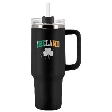 Discover Ireland shamrock Irish St. Patrick's Day Tumblers 40 Oz With Handle