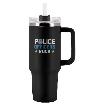Discover Military Police Officer Cop Law Enforcement Tumblers 40 Oz With Handle