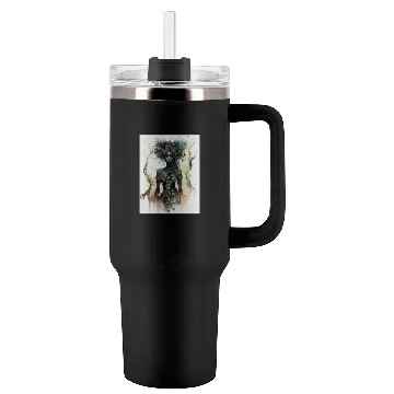 Discover Black Nature Goddess - African American, Woodland Tumblers 40 Oz With Handle