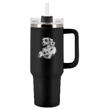 Discover Strong Dalmatiner with Dalmatiner Puppy Tumblers 40 Oz With Handle