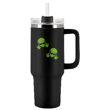 Discover cute aliens chibi Tumblers 40 Oz With Handle