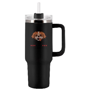 Discover My Dog Is My Valentine Date Cute Doggy Tumblers 40 Oz With Handle