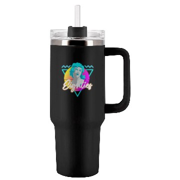 Discover Retro Disco Nostalgia Neon Tumblers 40 Oz With Handle