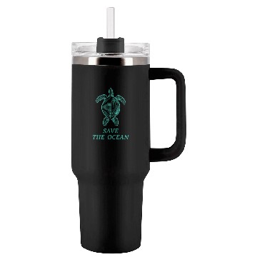 Discover Save The Ocean Tumblers 40 Oz With Handle