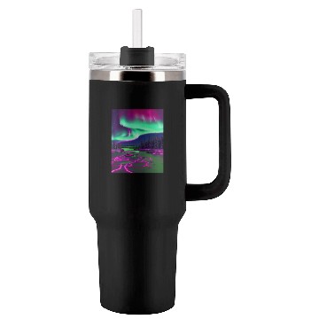 Discover Northern Lights Tumblers 40 Oz With Handle