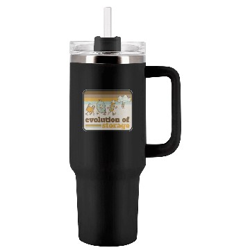 Discover Computer storage evolution Tumblers 40 Oz With Handle