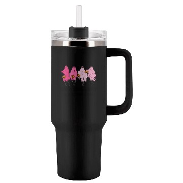 Discover Breast Cancer On Wednesday We Wear Pink Halloween Tumblers 40 Oz With Handle