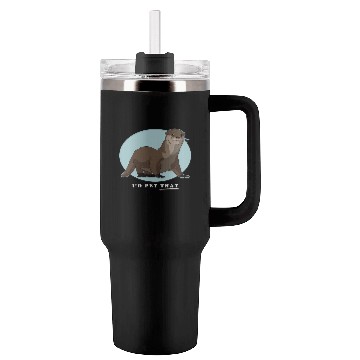 Discover Otters Lover Pet That Otter Tumblers 40 Oz With Handle