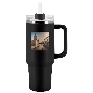 Discover Fantasy pictures ,town Morocco ,city Larache Tumblers 40 Oz With Handle