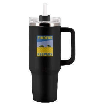 Discover Funny Farmer Tractor Ukraine Flag Support Finders\ Tumblers 40 Oz With Handle