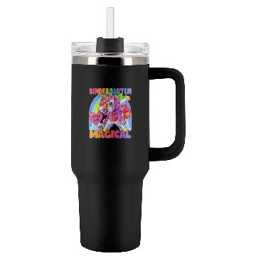 Discover Kindergarten Magical Dabbing Unicorn Back to Schoo Tumblers 40 Oz With Handle
