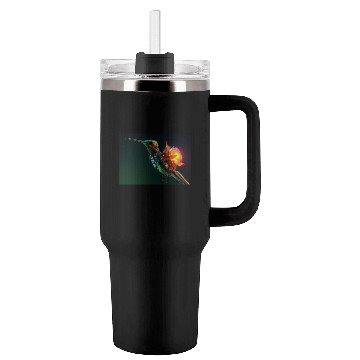 Discover Techno Hummingbird Tumblers 40 Oz With Handle