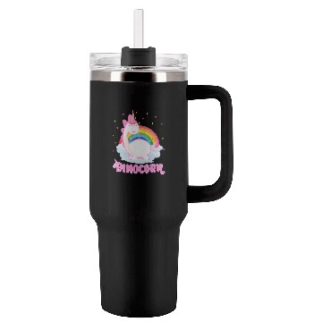 Discover Dinocorn For Unicorn And Dinosaur Tumblers 40 Oz With Handle