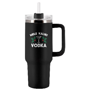 Discover Mele Kaliki Vodka Kalikimaka Tumblers 40 Oz With Handle