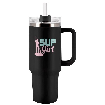 Discover SUP Girl Stand Up Paddle Board Tumblers 40 Oz With Handle