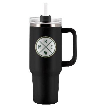 Discover Milwaukee Circle Patch Green Tumblers 40 Oz With Handle