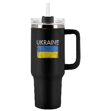 Discover Ukraine Ukrainian Flag Pride Tumblers 40 Oz With Handle