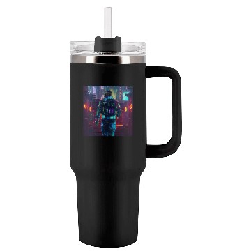 Discover Cyberpunk man Tumblers 40 Oz With Handle