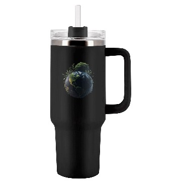 Discover Save Earth Day World Environment Day Inspirational Tumblers 40 Oz With Handle