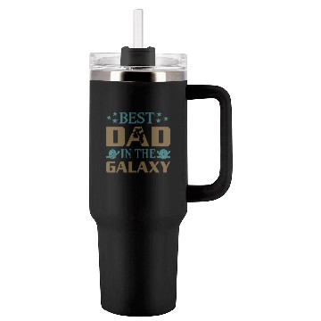 Discover Best dad in the galaxy Tumblers 40 Oz With Handle