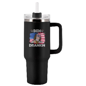 Discover Ben Drankin US President Independence Day Tumblers 40 Oz With Handle